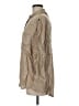 Stradivarius Tan Long Sleeve Button-Down Shirt Size M - photo 5