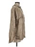 Stradivarius Tan Long Sleeve Button-Down Shirt Size M - photo 4