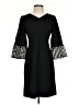 Talbots Black Casual Dress Size 4 Petite - photo 1
