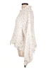 Pol 100% Polyester Tweed White Pullover Sweater Size L - photo 5
