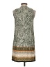 MSK 100% Rayon Paisley Green Casual Dress Size S (petite) - photo 2