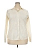 Lands' End Ivory Long Sleeve Blouse Size 18 - photo 1