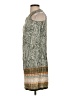 MSK 100% Rayon Paisley Green Casual Dress Size S (petite) - photo 5