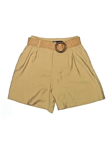 Zara Khaki Shorts (view 1)