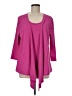 Appleseeds Pink 3/4 Sleeve Top Size M - photo 1