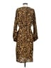 Altuzarra 100% Polyester Animal Print Brown Cocktail Dress Size EU (IT) 40 / US 4 - photo 2
