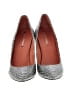Via Spiga Houndstooth Silver Heels Size 9 - photo 2