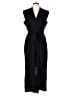DKNY 100% Polyester Solid Black Jumpsuit Size 12 - photo 1