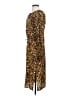 Altuzarra 100% Polyester Animal Print Brown Cocktail Dress Size EU (IT) 40 / US 4 - photo 5