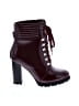 Just Fab Burgundy Ankle Boots Size 11 - photo 1