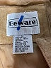 Beware! 100% Leather Tan Leather Jacket Size L - photo 3
