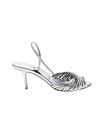Christian Louboutin Metallic 70mm Sandals (view 1)