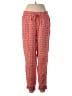 Hinge 100% Viscose Print Red Casual Pants Size S - photo 1