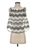 Lou & Grey 100% Polyester Silver Sleeveless Blouse Size S - photo 1