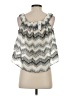 Lou & Grey 100% Polyester Silver Sleeveless Blouse Size S - photo 2