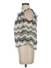 Lou & Grey 100% Polyester Silver Sleeveless Blouse Size S - photo 5