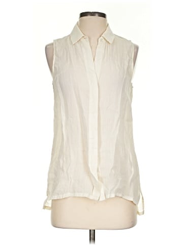 Theory Sleeveless Button-Down Shirt (view 1)
