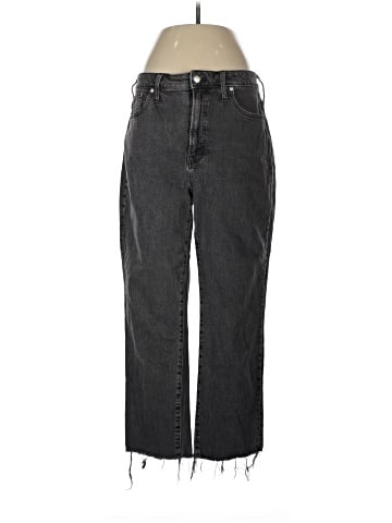 Madewell The Curvy Perfect Vintage Straight Jean in Lunar Wash (view 1)