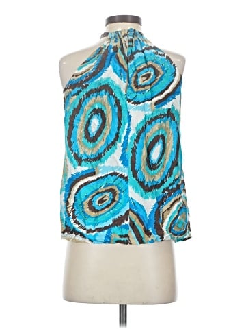 MICHAEL Michael Kors Sleeveless Silk Top (view 2)