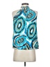 MICHAEL Michael Kors 100% Silk Teal Sleeveless Silk Top Size S - photo 2