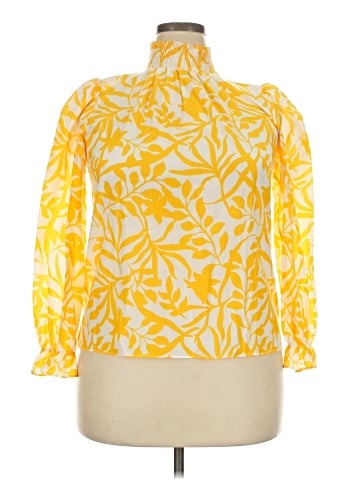 Tucker 3/4 Sleeve Blouse (view 1)