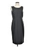 Le Suit Solid Gray Cocktail Dress Size 4 - photo 1