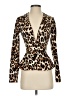 2b bebe Animal Print Brown Blazer Size XS - photo 1
