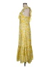 BCBGeneration Paisley Yellow Casual Dress Size M - photo 5