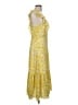 BCBGeneration Paisley Yellow Casual Dress Size M - photo 4