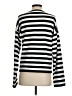 Double Zero Stripes Silver Pullover Sweater Size S - photo 2