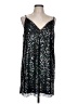 BCBGeneration 100% Polyester Stars Black Cocktail Dress Size L - photo 1