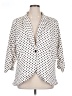 Esley Polka Dots Ivory Blazer Size 1X - photo 1