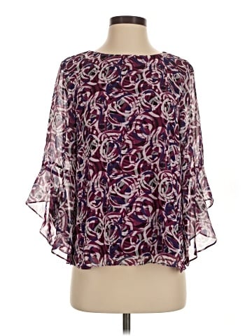 Kasper 3/4 Sleeve Blouse (view 1)