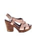 Kork-Ease 100% Leather Tan Heels Size 9 - photo 1