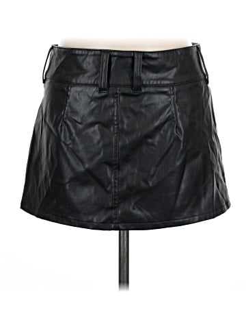 Divided by H&M Faux Leather Skirt (view 2)