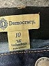 Democracy Solid Blue Jeans Size 10 - photo 7