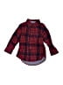 Baby Gap 100% Cotton Plaid Red Long Sleeve Button-Down Shirt Size 2T - photo 1