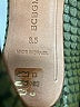 BCBGMAXAZRIA 100% Leather Green Heels Size 8 1/2 - photo 4