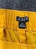 J.Crew 100% Linen Solid Yellow Shorts Size M - photo 3