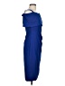 Marina Solid Blue Cocktail Dress Size 8 - photo 4