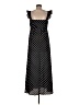 Altar'd State Polka Dots Black Casual Dress Size L - photo 2