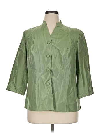 Adrianna Papell Raincoat (view 1)