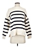 Zara Stripes Ivory Pullover Sweater Size S - photo 1