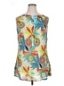 Millenium 100% Cotton Blue Sleeveless Blouse Size XL - photo 1