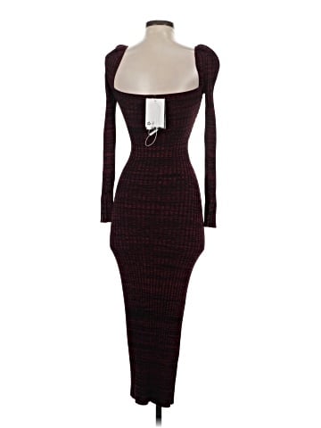 Self-Portrait Rib Knit Midi Dress (view 2)