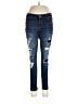 Mossimo Hearts Blue Jeans Size 10 - photo 1