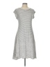 Max Studio Solid Gray Casual Dress Size L - photo 1