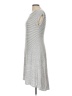 Max Studio Solid Gray Casual Dress Size L - photo 5