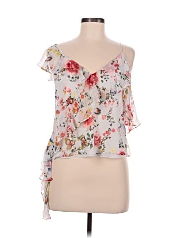 Alice + Olivia Sleeveless Silk Top (view 1)