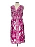 Madison Print Purple Casual Dress Size L - photo 2
